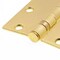Prime-Line Door Hinge Commercial Smooth Pivot, 3-1/2 in. x 3-1/2 in. w/ Square Corners, Satin Brass 3 Pack U 1156263 - alternate 3